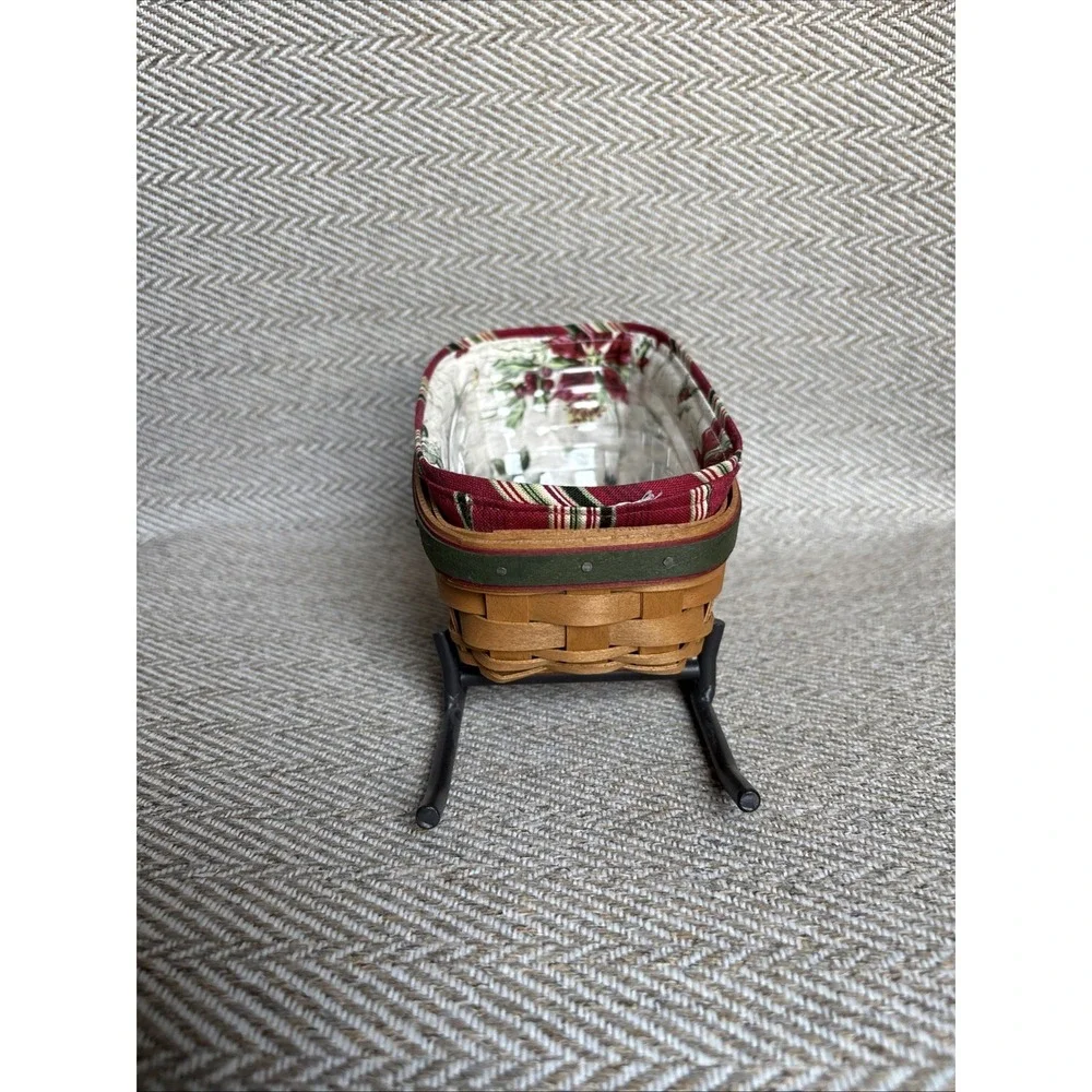 Longaberger sleigh baskets
